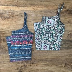 Bundel! Aeropostale print cami tops Size M
